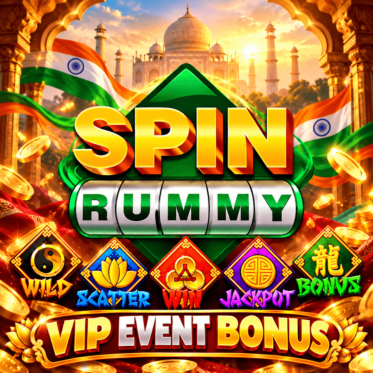 SPINRUMMY VIP account rewards
