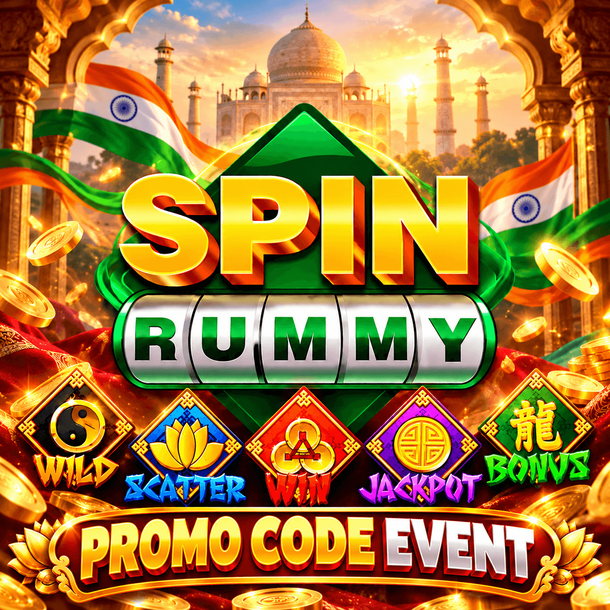 SPINRUMMY promocode unlock